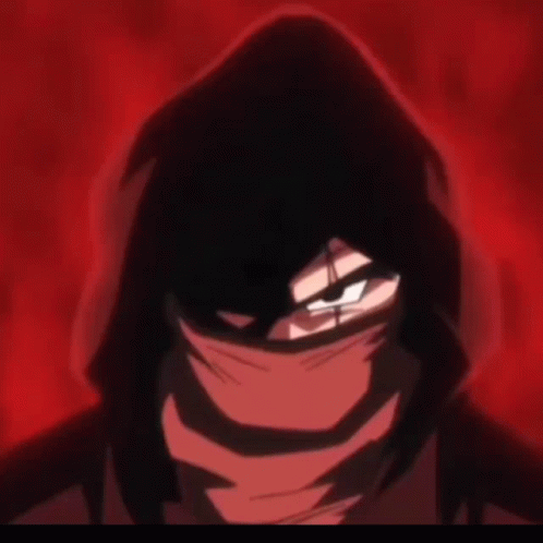 Future Gohan Calmly Walks With His Aura On GIF