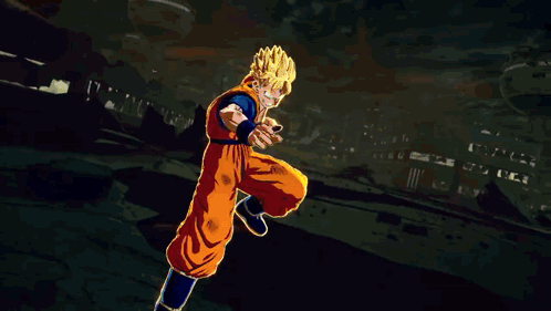 Future Gohan Releases Compelling Kamehameha Wave GIF