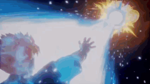 Future Gohan Slowly Lose Strength To Fight GIF