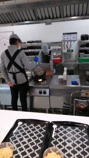 Future Kitchen Stir Fry Machine GIF