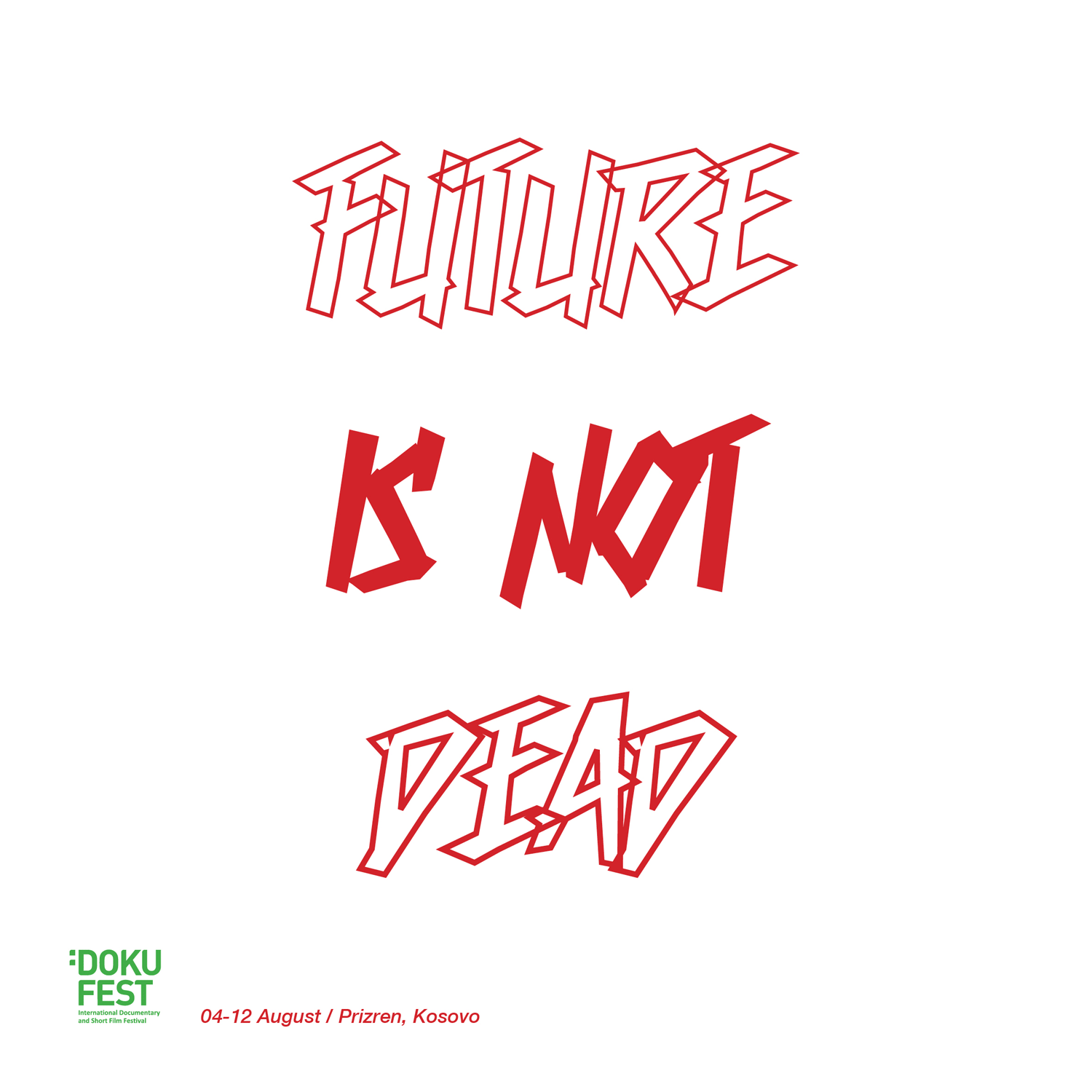 Future Love Not Dead Animated Text GIF