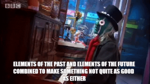 Future Past Eels Song Mighty Boosh GIF