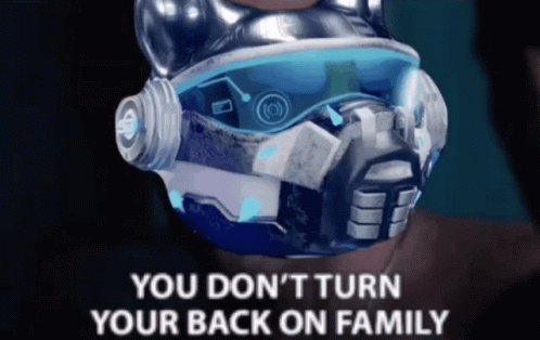 Futuristic Helmet: Don't Turn Your Back on Family