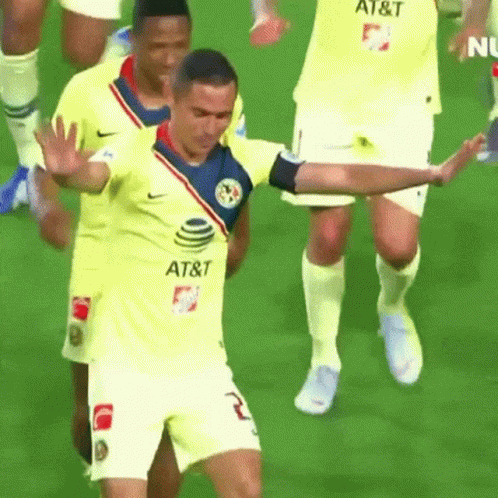 Club America Paul Aguilar Dancing GIF