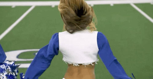 Cowboys Cheering Squad Dancing GIF