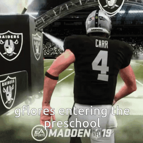 G Flores Entering The Preschool Madden GIF