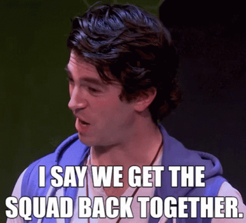 Gabe Greenspan We're Getting The Band Squad Back Together GIF