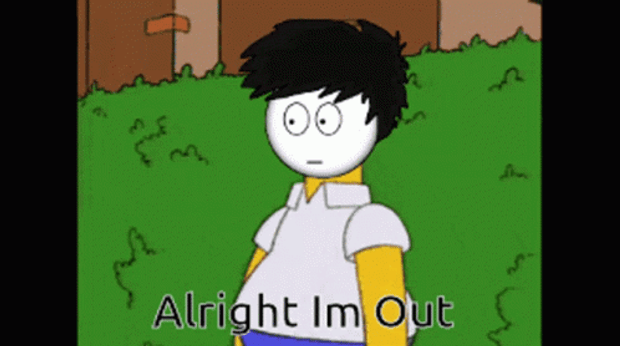 Gabriel Barsch Saying I'm Out GIF