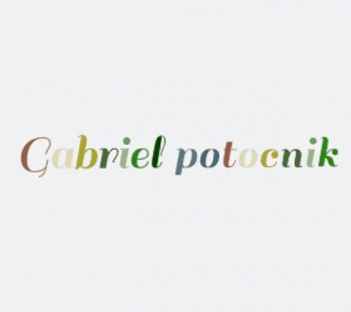 Gabriel Potoknik in Rainbow Colors