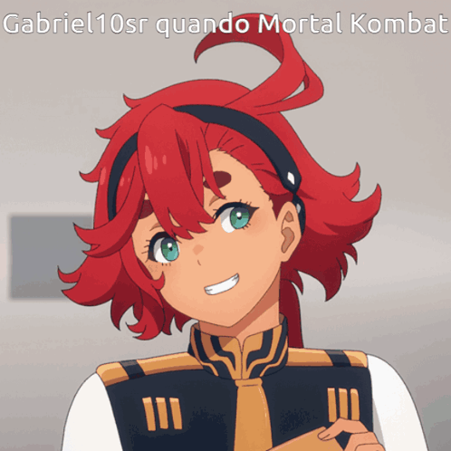 Gabriel10sr Quando Mortal Kombat Girl With Red Hair