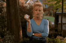 Gabriella Dante Throwing Phone Sopranos GIF