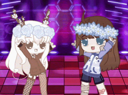 Gacha Club Party Dance GIF