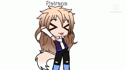 Gacha Life Ecstatic Retrena GIF