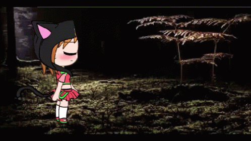 Sad Stephanie Gacha Life GIF