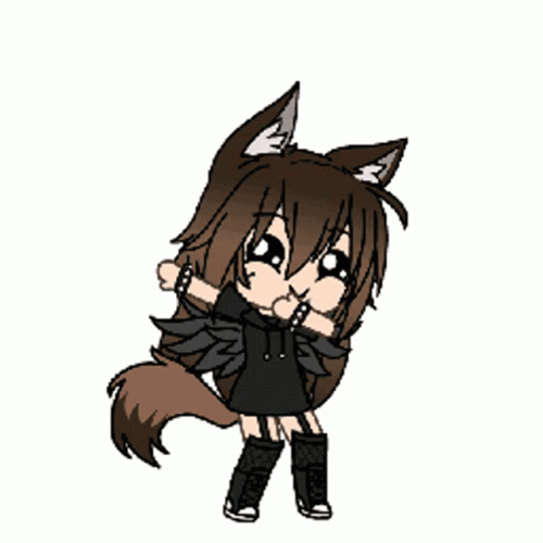 Gacha Life Alpha Leaf Storm Dabbing GIF