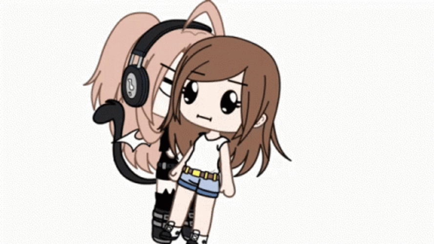 Gacha Life Cute Uwu Chibi Fighting GIF