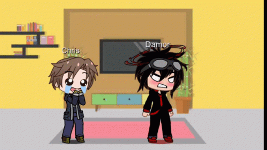 Gacha Life Damor And Chris What Is This GIF