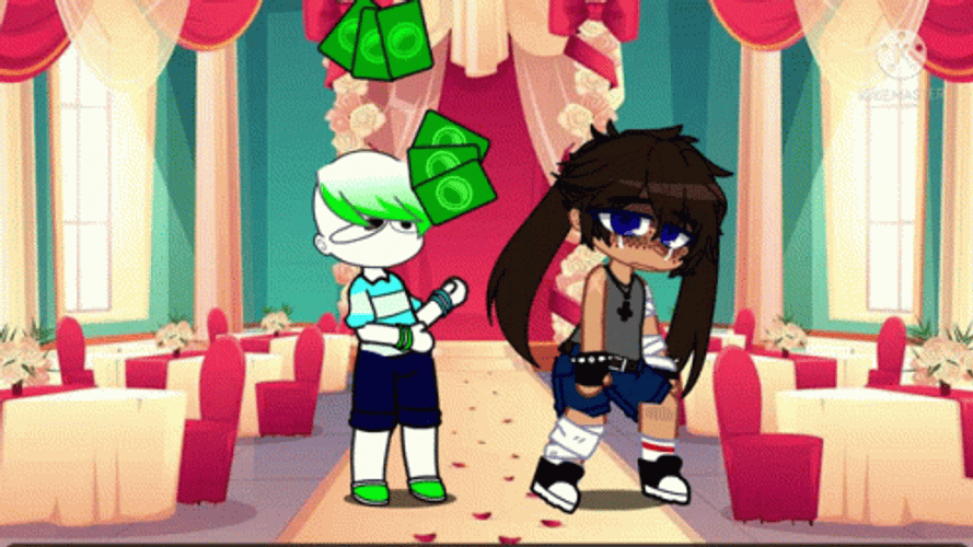 Gacha Life Long Haired Gacha Gameplay GIF