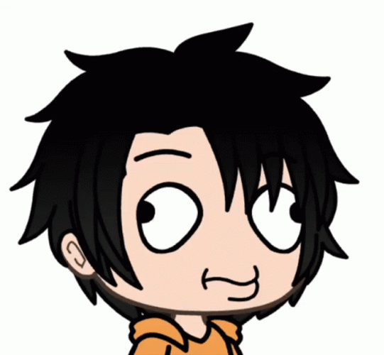 Gacha Life The Riddler Crossed Eyes GIF