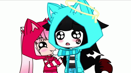 Gacha Sweet Hugging GIF