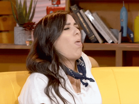 Gag Gross Girl Reaction GIF