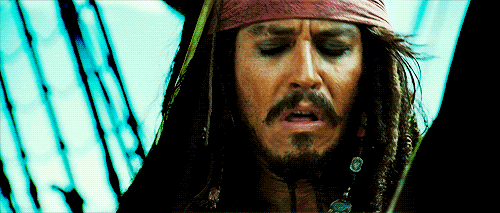 Gag Yuck Jack Sparrow GIF