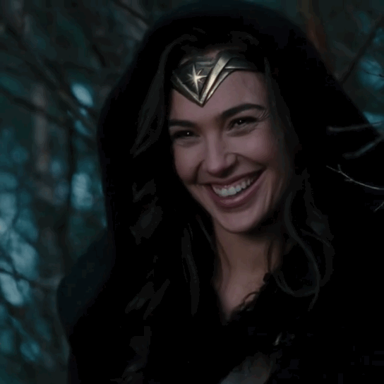 Gal Gadot Wonder Woman Smiling GIF