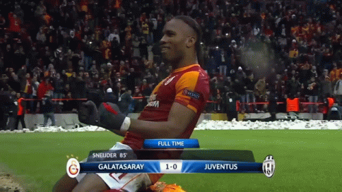 Galatasaray vs Juventus 1-0 Soccer Match