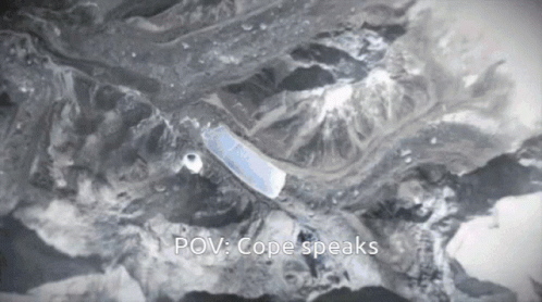 Galaxy Brain Explosion Cope Speaks Meme GIF