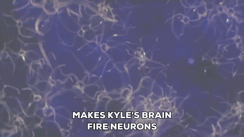 Galaxy Brain Flashing Neurons Meme GIF