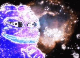 Galaxy Frog Brain GIF
