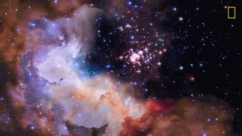 Galaxy With National Geographic Logo