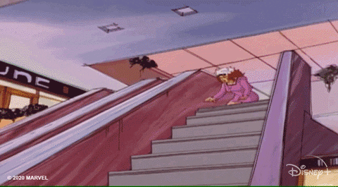 Gambit Elevator Scene GIF