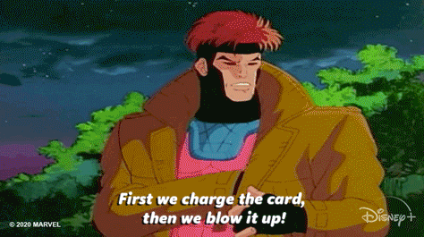 Gambit Remy Lebeau We Blow It Up GIF