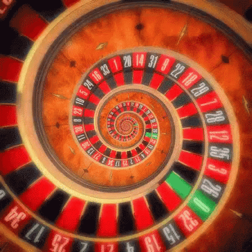 Gambling Trippy Casino Betting Table GIF