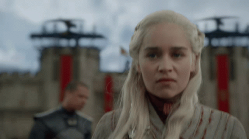 Game Of Thrones Angry Queen Daenerys Walking GIF