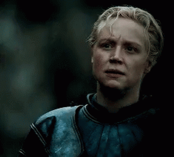 Game Of Thrones Brienne Confused Look GIF