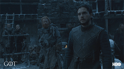 Game Of Thrones Brienne Watches Sansa And Jon GIF