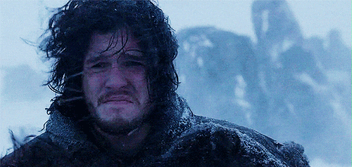 Game Of Thrones Jon Snow Amid Bomb Cyclone GIF