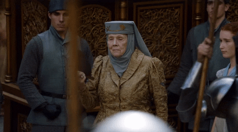 Game Of Thrones Olenna Tyrell Fanning GIF