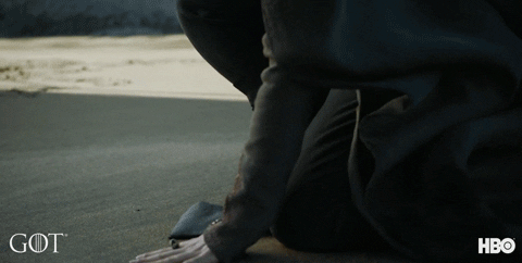 Game Of Thrones Queen Daenerys Targaryen Searching Tracks GIF