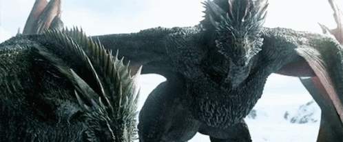 Game Of Thrones Vhagar Dragon GIF