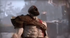 Game Of War Kratos Defeated Big Surtr GIF