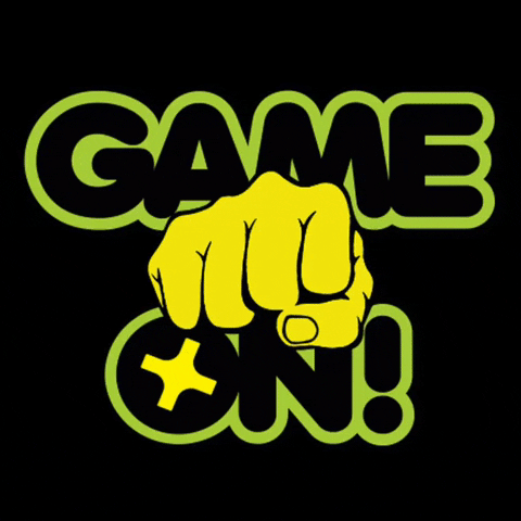 Game On Fist Bump GIF