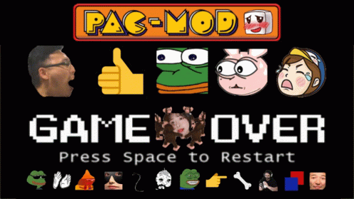 Pac-mod Game Over GIF