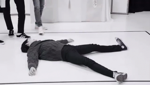 Passed Out Guy Game Over GIF