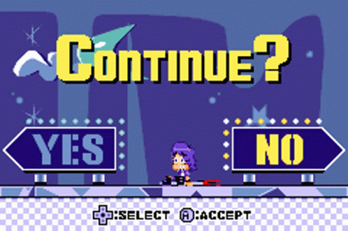 Hi Hi Puffy Amiyumi: Kaznapped Game Over GIF