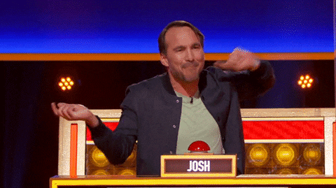 Game Show Point Judge Josh Pass Gesture GIF