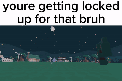 Game Youre Getting Locked Up For That Bruh