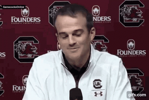 Gamecocks Coach Shane Beamer GIF